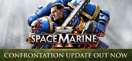 Key art for Warhammer 40,000: Space Marine 2