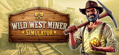 Key art for Wild West Miner Simulator