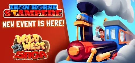 Key art for Wild West Saga: Idle Tycoon Clicker