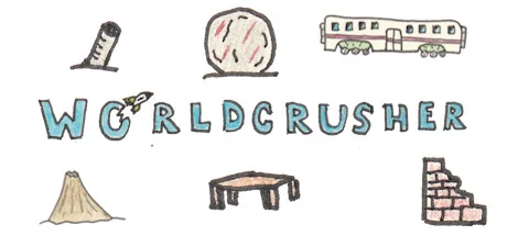 Key art for Worldcrusher - a survival clicker game