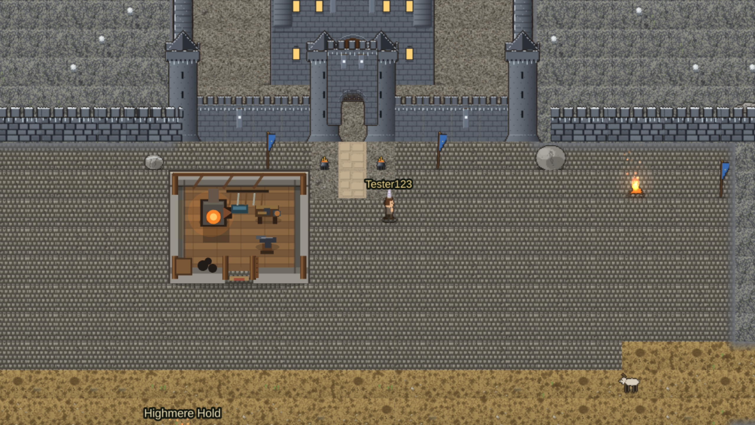 Highmere Pass — in-game screenshot